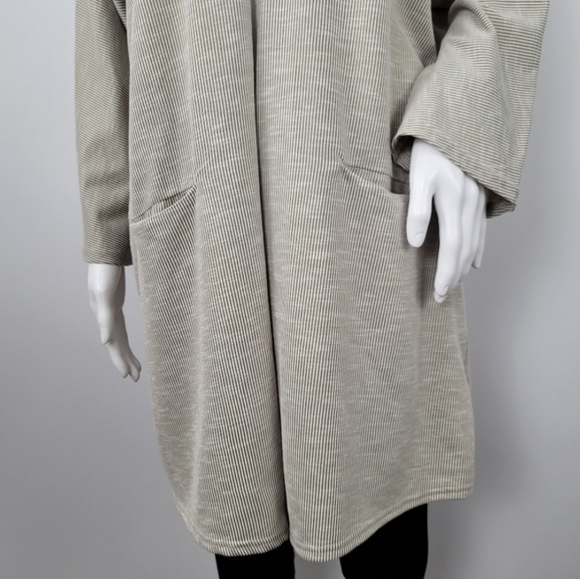 Antrophologie DONNI Relaxed Ribbed Coat Cardigan One size - Picture 8 of 13